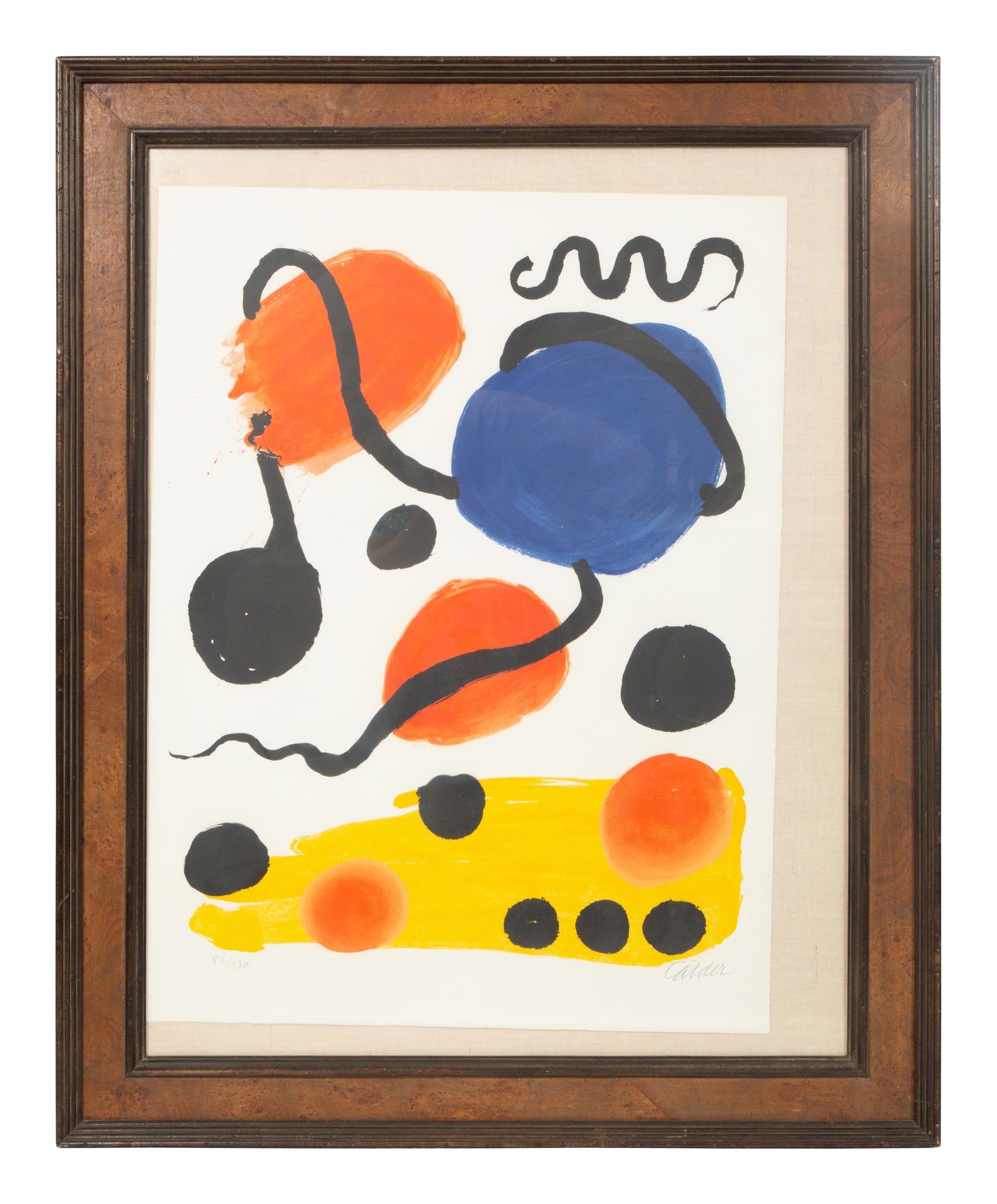 Black, Red and Blue Circles , 1967