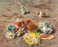 Still Life with Classic Head , 1972