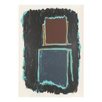 Dan Christensen (American, 1942-2007) — Illinois, Hyde Park I, Hyde Park II, and Hyde Park III (four works)