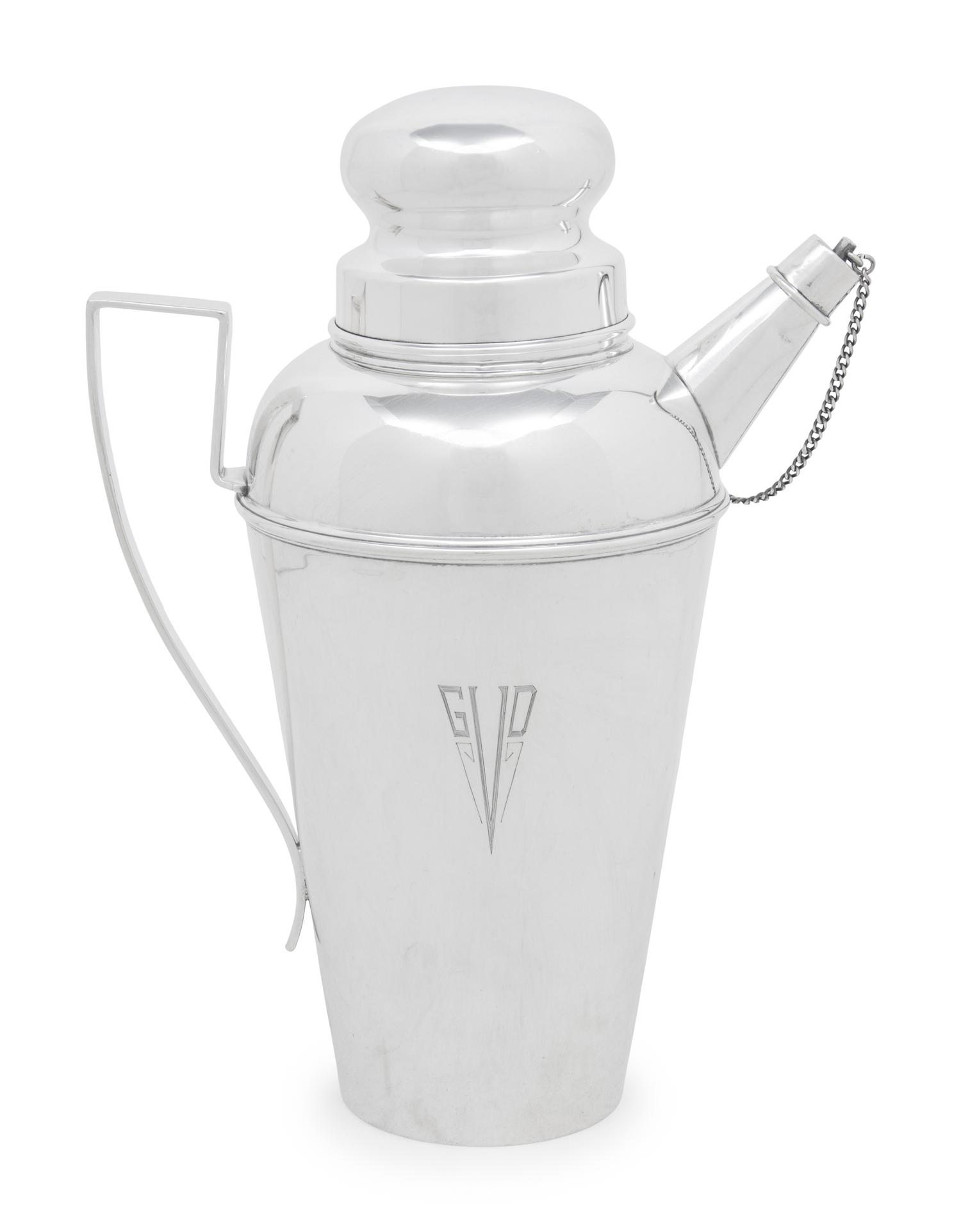 An American Silver Cocktail Shaker