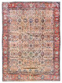 A Feraghan Wool Rug 11 feet 8 inches x 8 feet 10 inches. — CIRCA 1880