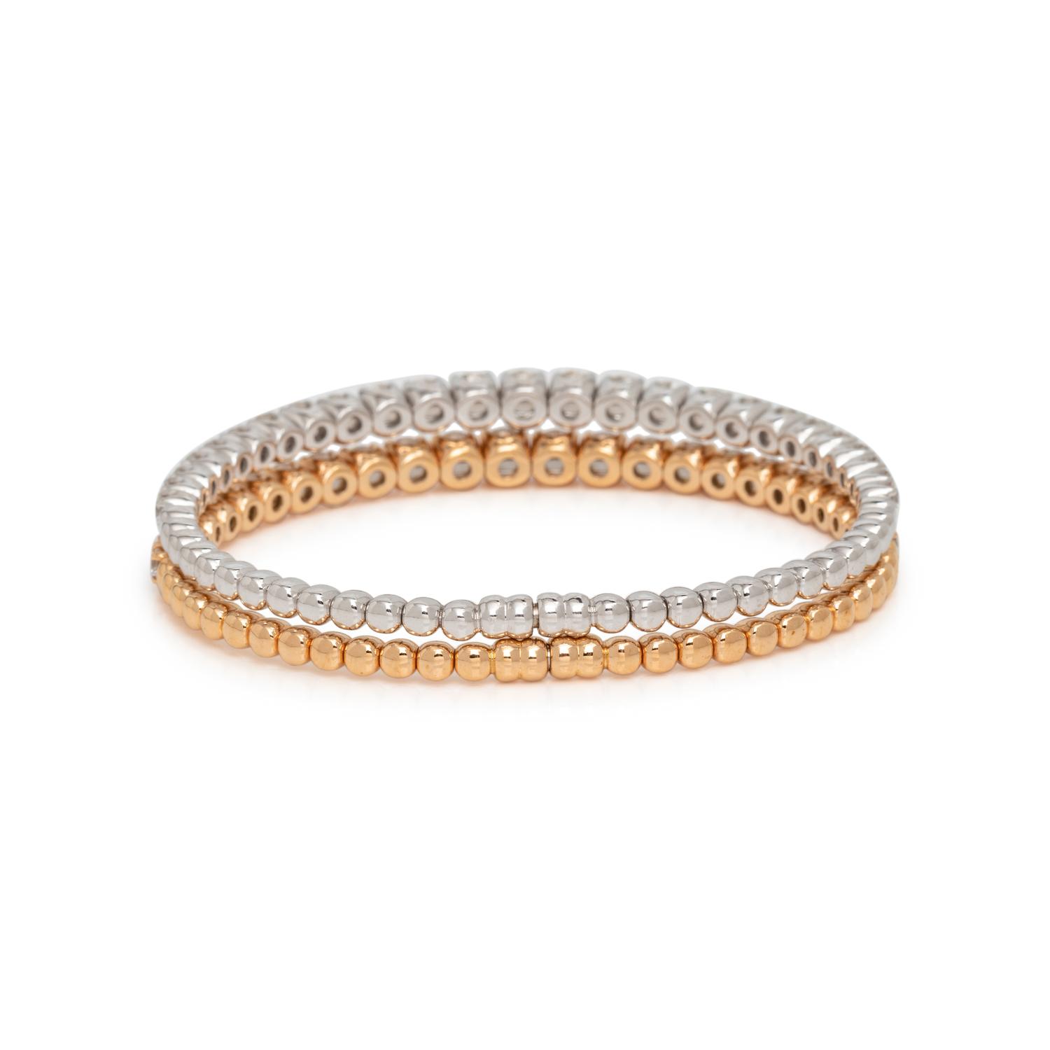 CRIVELLI, DIAMOND BRACELET SET