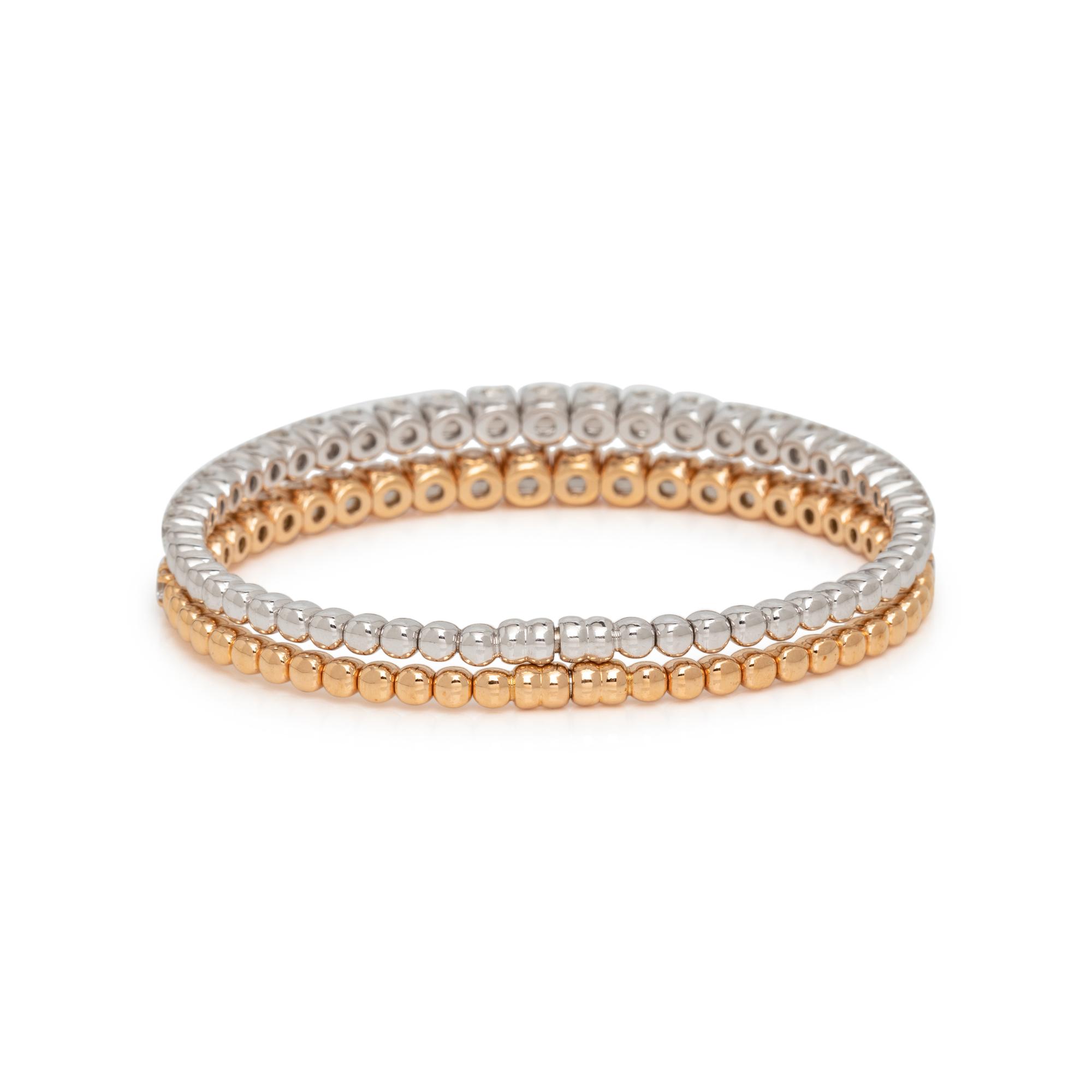 CRIVELLI, DIAMOND BRACELET SET