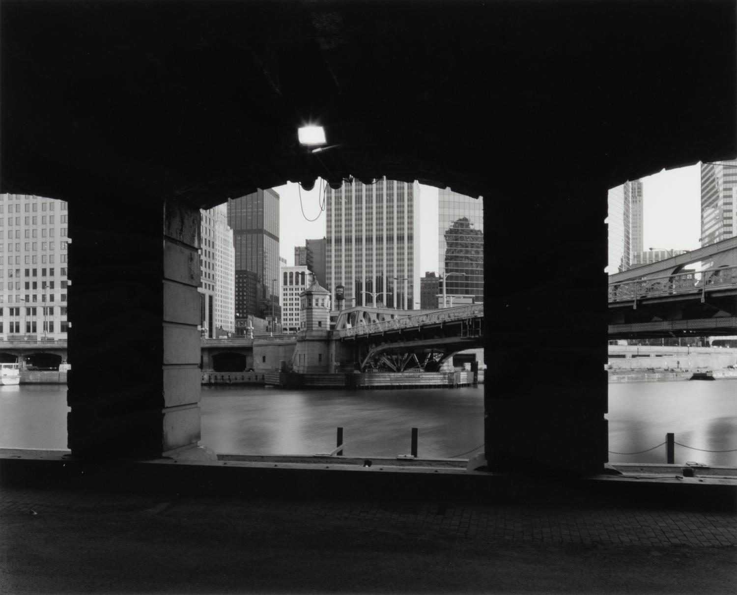 Chicago (Chicago River From Beneath Merchandise Mart, View South)