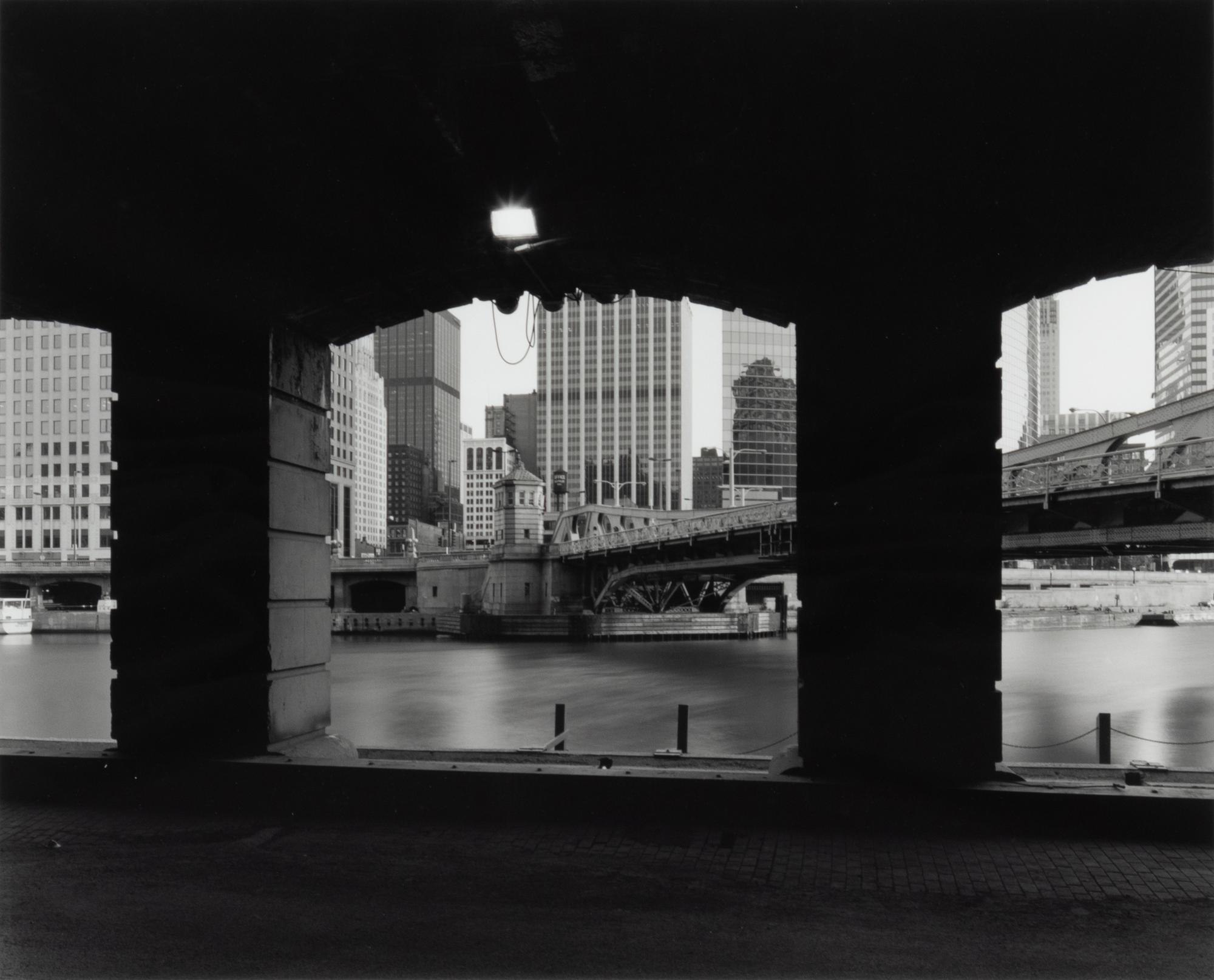 Chicago (Chicago River From Beneath Merchandise Mart, View South)