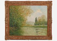 Maxime Maufra (French, 1861-1918) - La Marne à Champigny