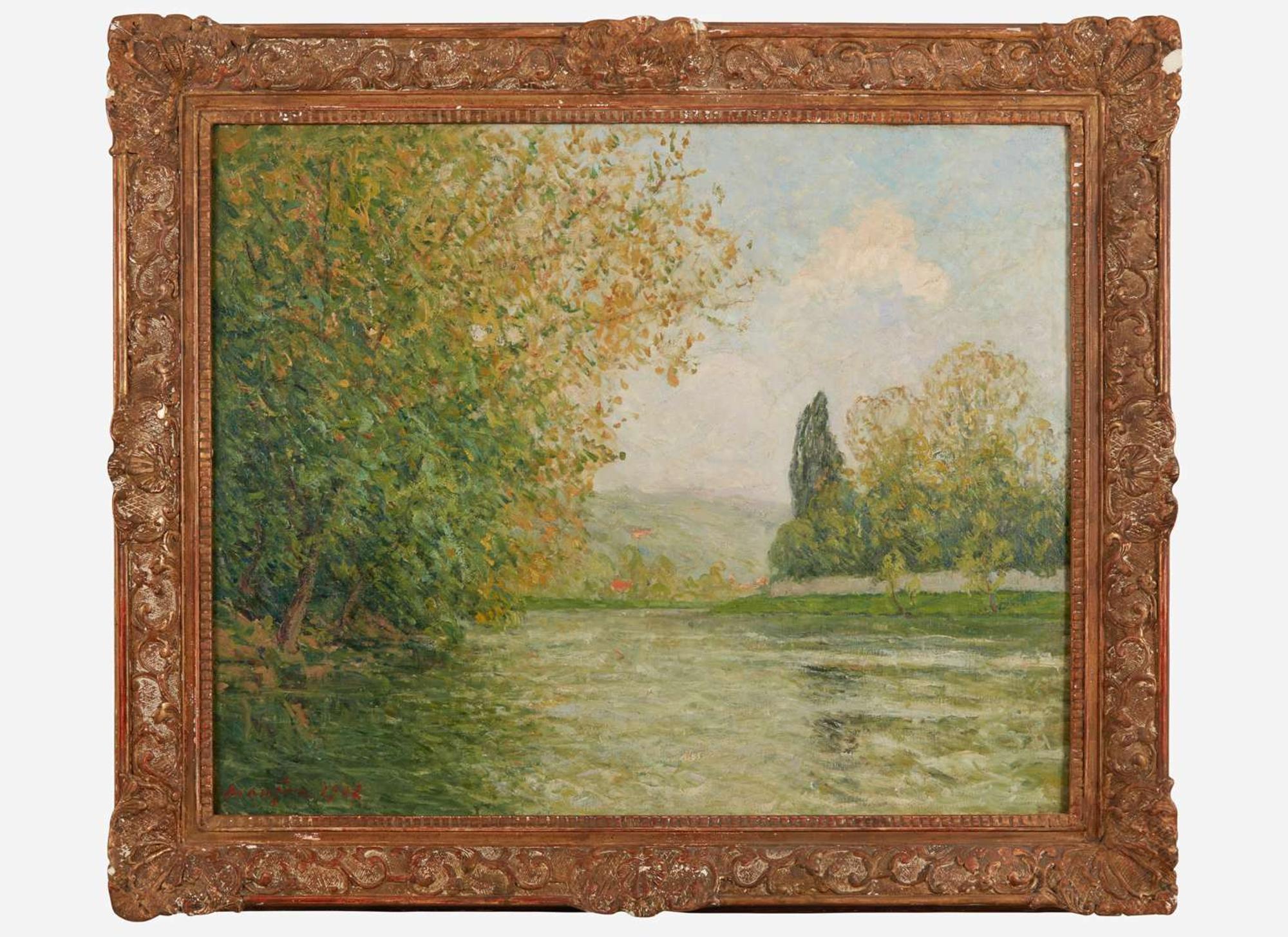 Maxime Maufra (French, 1861-1918) - La Marne à Champigny