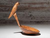 Northeastern Woodlands Figural Ladle, Bird