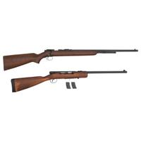 ** Lot of .22 Caliber Rifles Including: Savage and Winchester