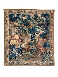 A Beauvais Silk and Wool Tapestry Depicting The Story of Telemachus — LATE 17TH/EARLY 18TH CENTURY