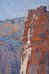 Canyon Walls in the Sunlight