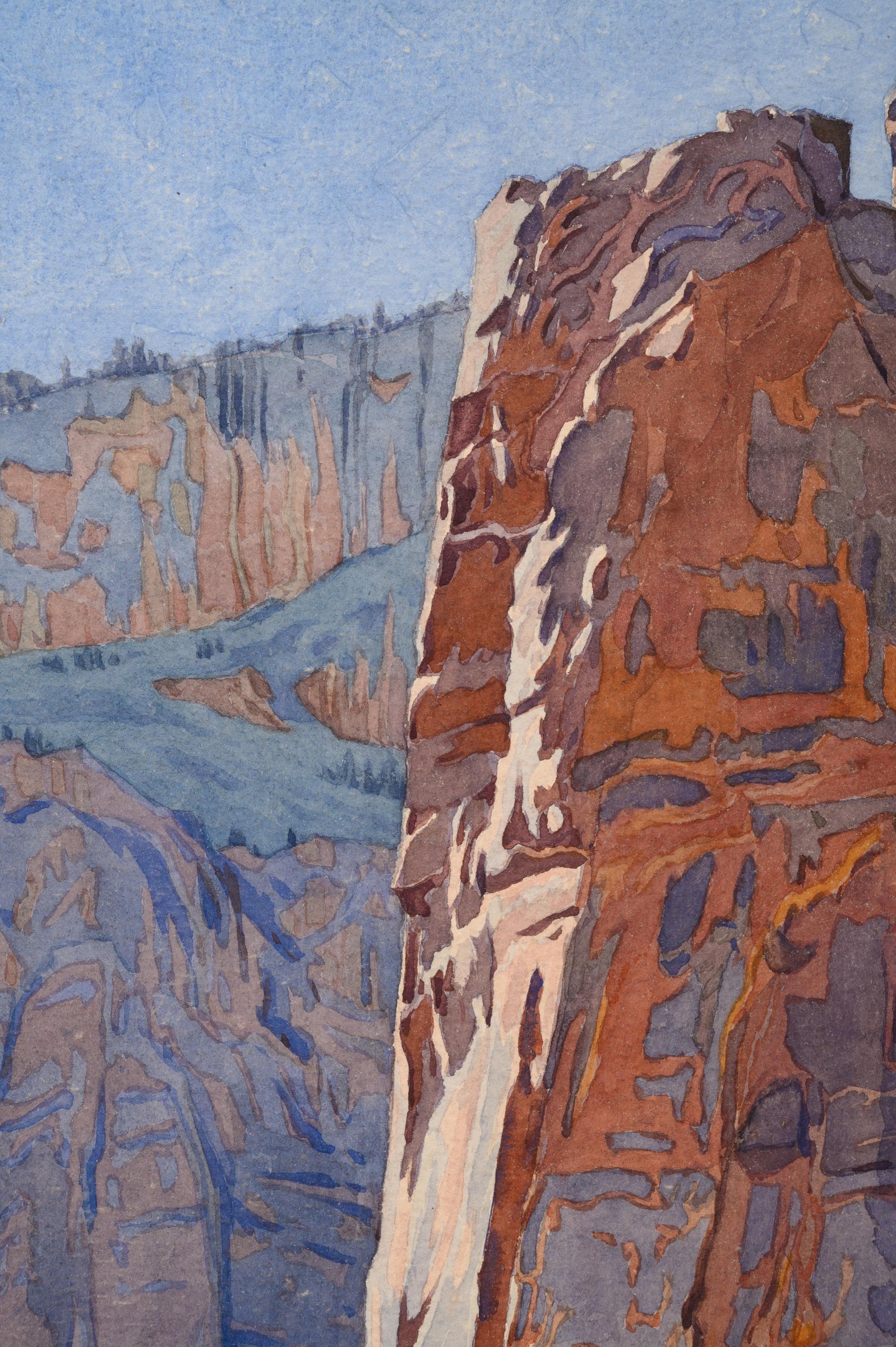Canyon Walls in the Sunlight