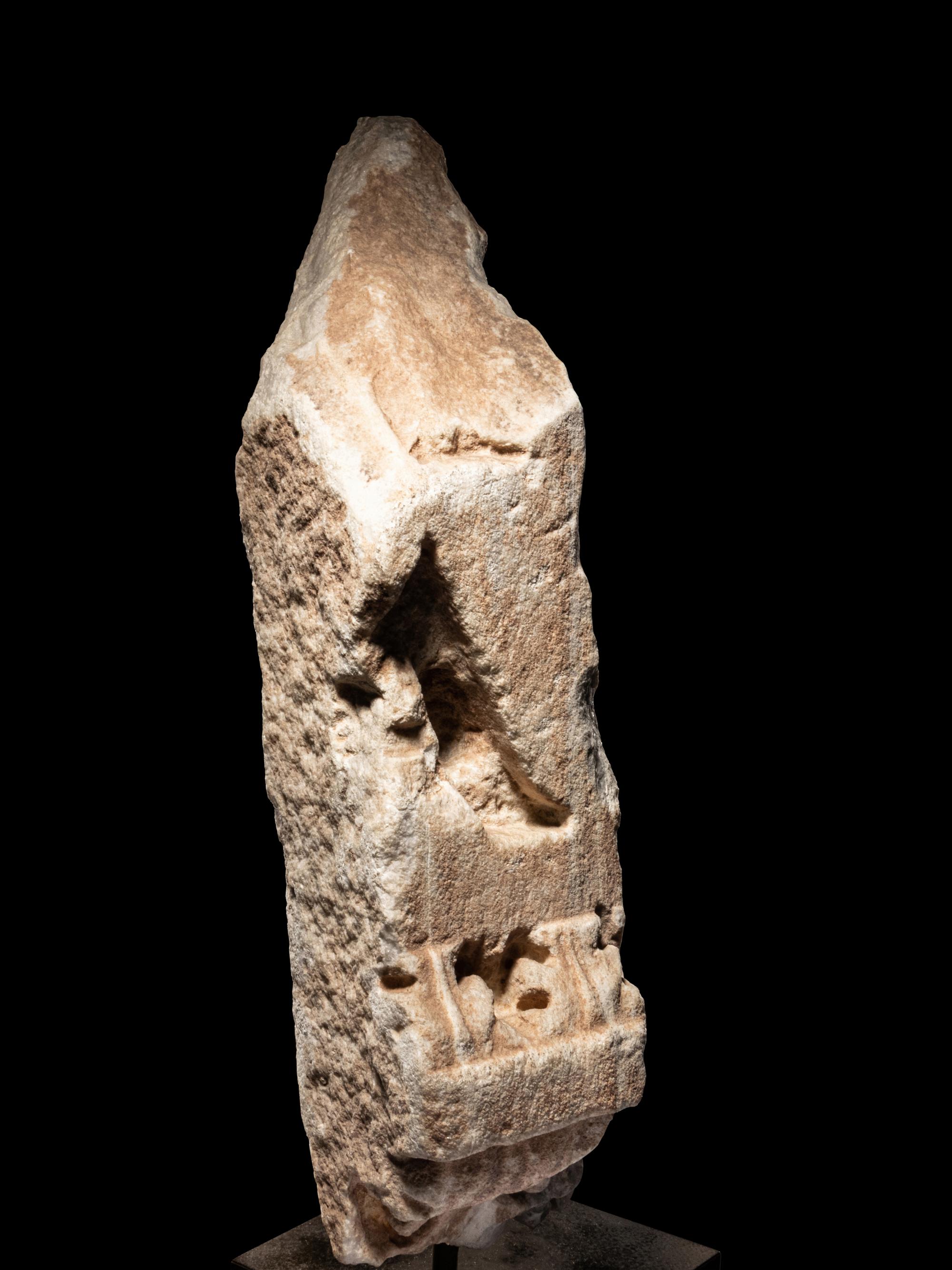 A Roman Marble Architectural Fragment