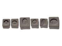 Six Roman Carnelian Ring Stones
