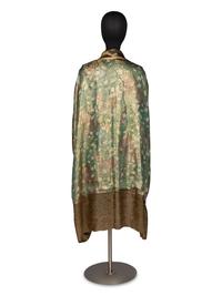Liberty Lamé & Velvet Shawl, 1920's