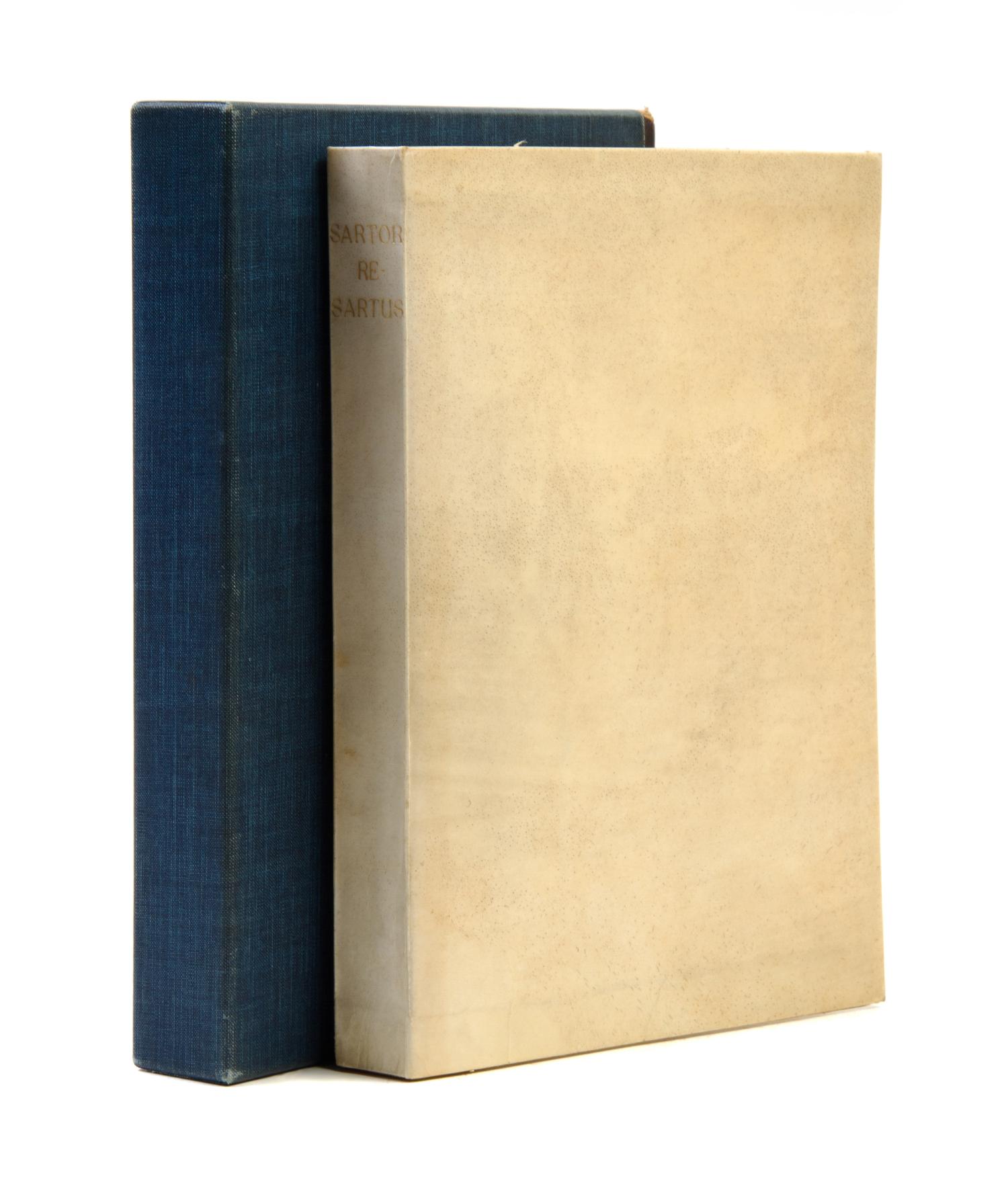 CARLYLE, THOMAS. Sartor Resartus... Hammersmith, 1907. Limited edition.