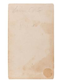 [CIVIL WAR]. A group of 5 items identified to Private Reuben Morris (3), 4th Iowa Cavalry, and John Spence, 24th Kentucky Infy., DOW, incl. photographs and documents.
