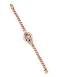 RETRO, ROSE GOLD, DIAMOND AND RUBY BRACELET