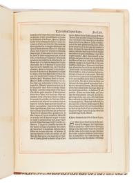 [LEAF BOOK - WYNKYN DE WORDE]. Three Lions and the Cross of Lorraine: Bartholomaeus Anglicus, John of Trevisa, John Tate, Wynkyn de Worde, and De Proprietatibus Rerum. Newtown: Bird & Bull Press, 1992.