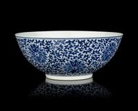 A Large Chinese Blue and White Porcelain 'Lotus' Bowl