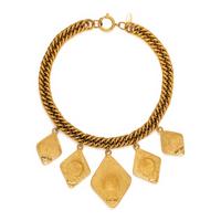 CHANEL, DIAMOND-SHAPED CHARM NECKLACE