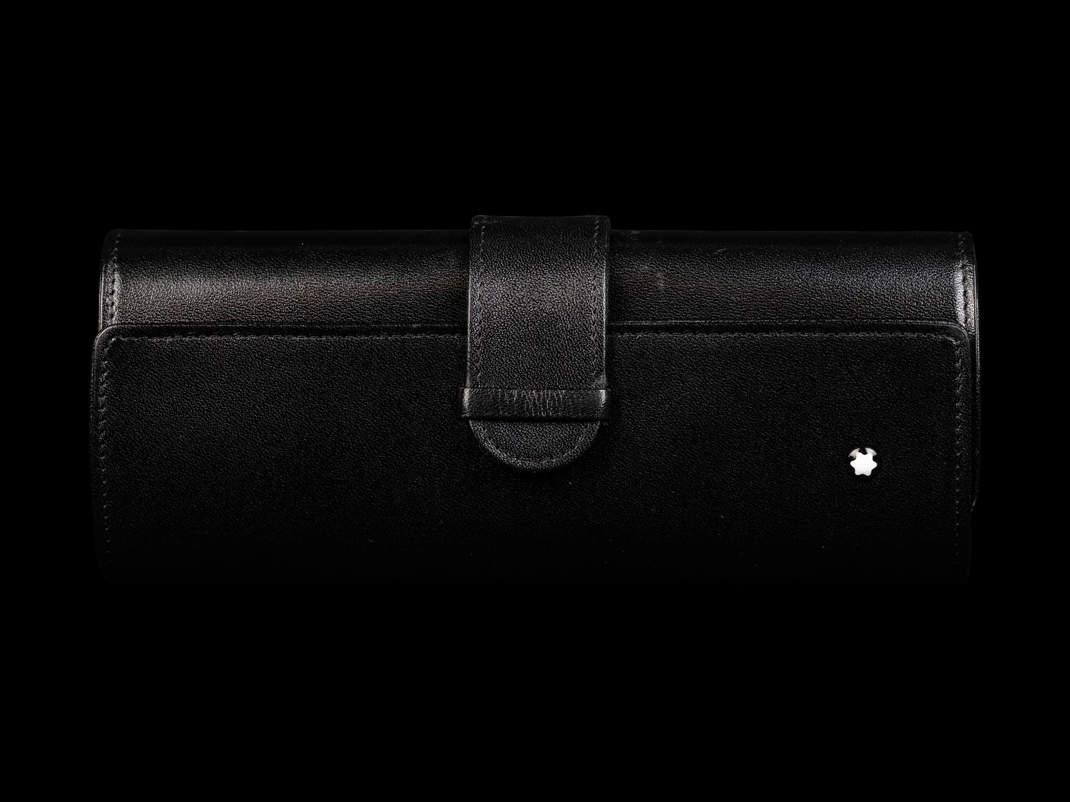 Montblanc: Traveller Meisterstuck Fountain Pen with Leather Travel Case