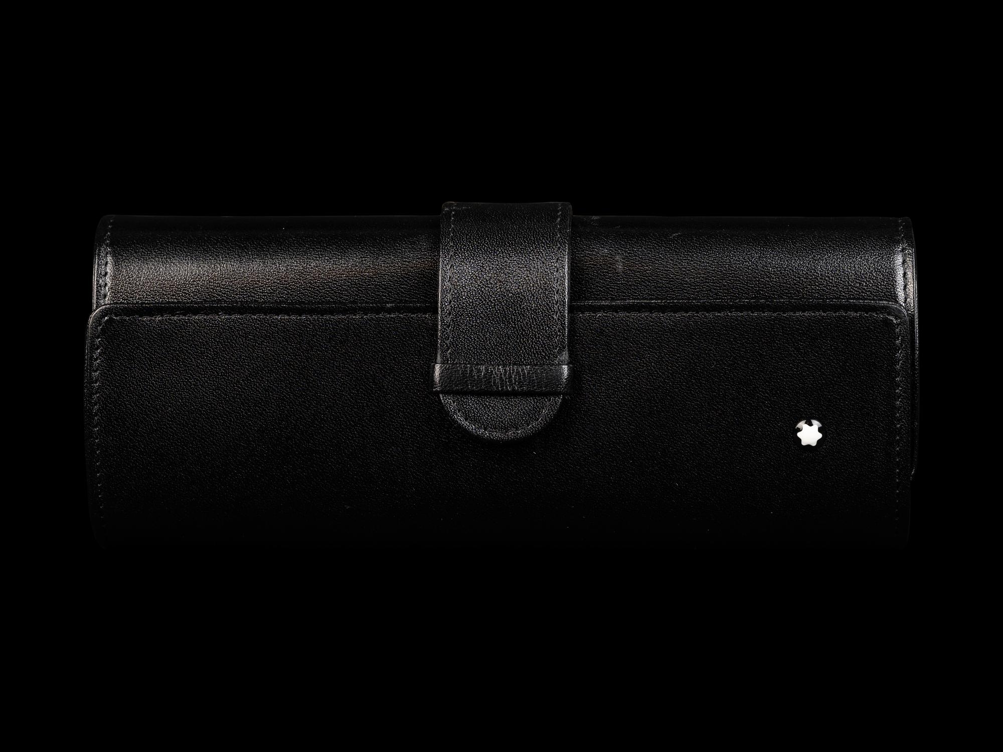 Montblanc: Traveller Meisterstuck Fountain Pen with Leather Travel Case