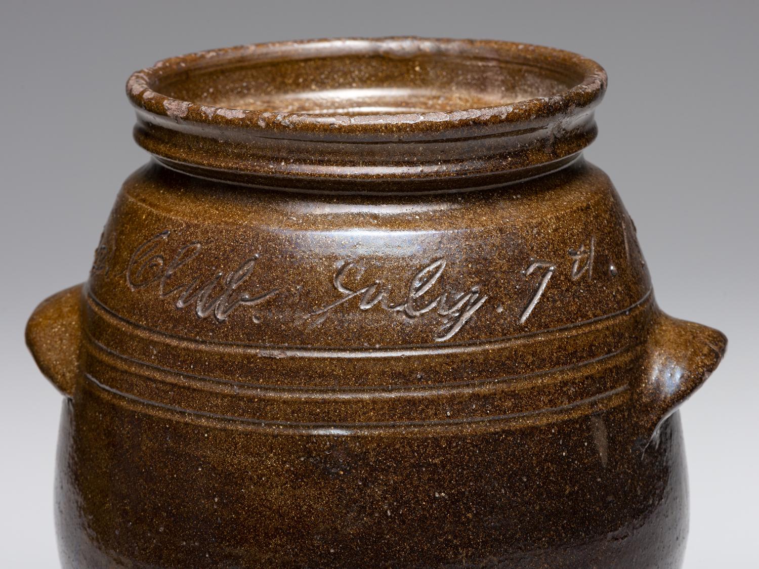 A Rare North or South Carolina “Colored Republicing Club” Stoneware Cooler
