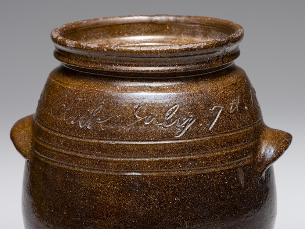 <div><strong>A Rare North or South Carolina “Colored Republicing Club” Stoneware Cooler</strong>&nbsp;</div>