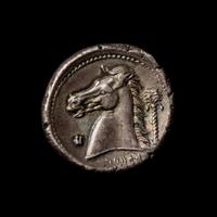 [ANCIENTS] SICILY. Siculo-Punic. (c. 300-289 BC). Ar Tetradrachm. (16.3 g, 20mm).