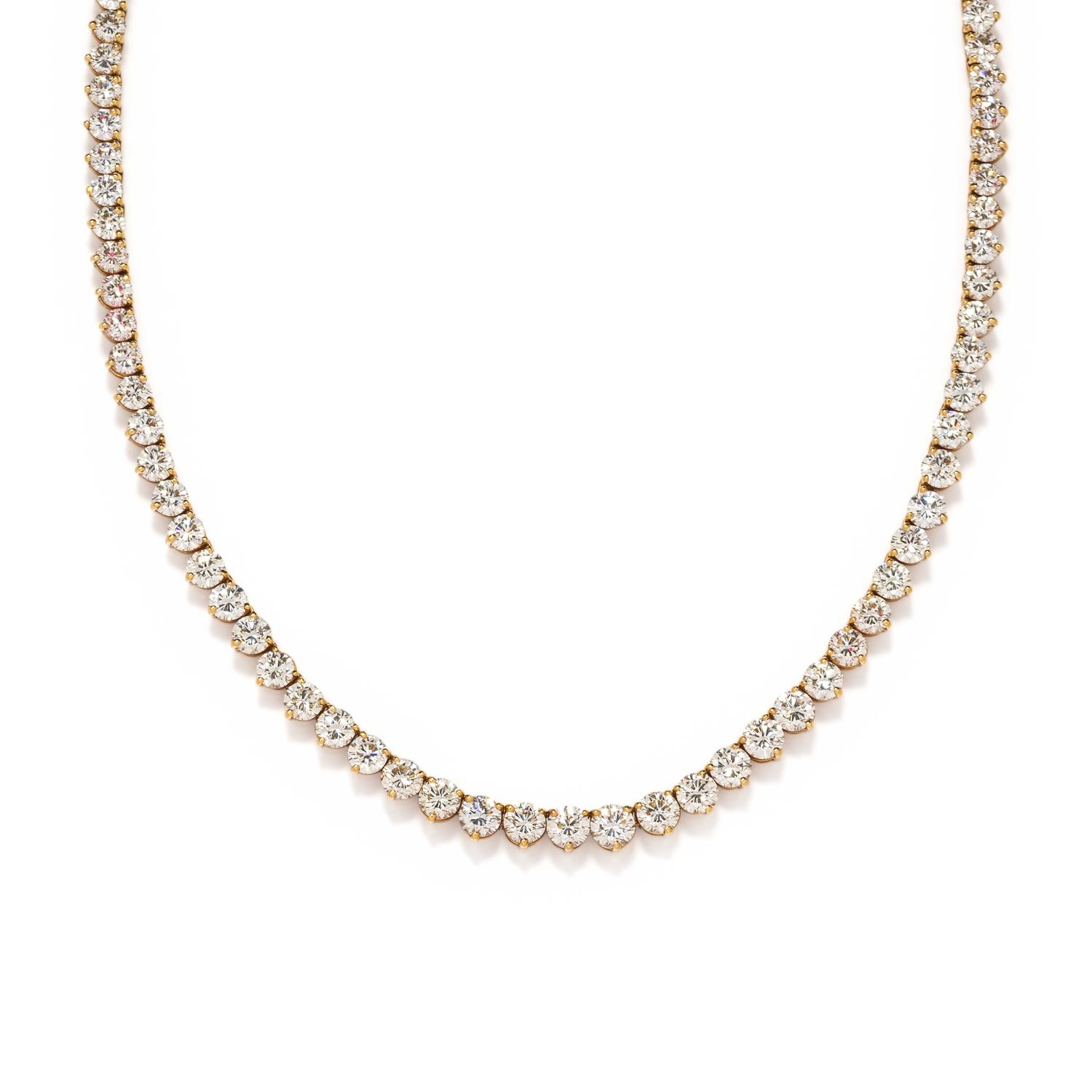 DIAMOND RIVIÈRE NECKLACE