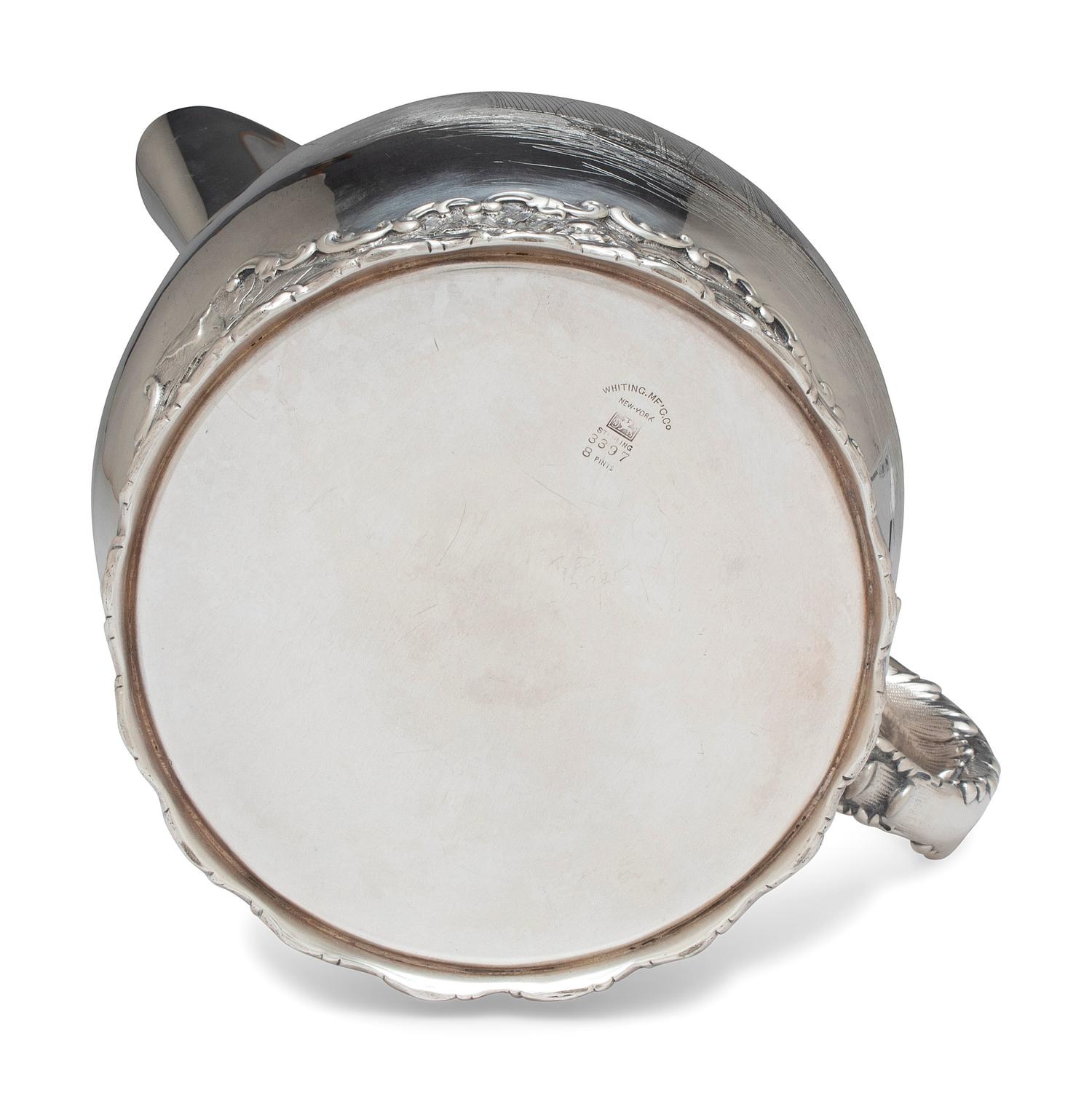 An American Silver Water Pitcher