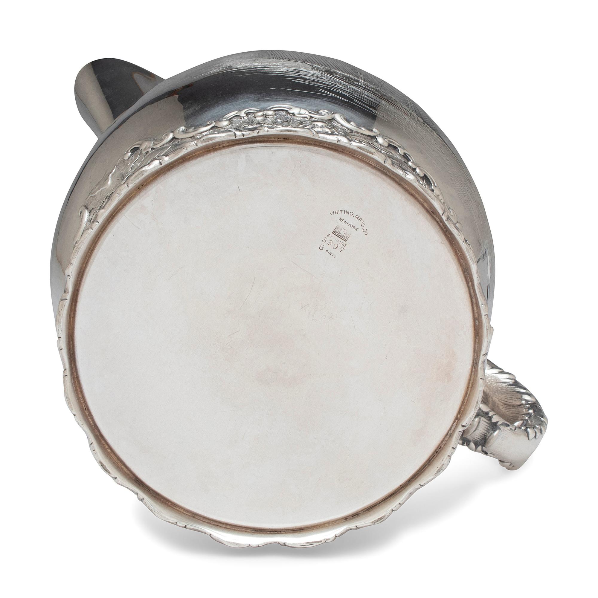 An American Silver Water Pitcher