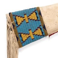 Sioux Beaded Hide Rifle Scabbard