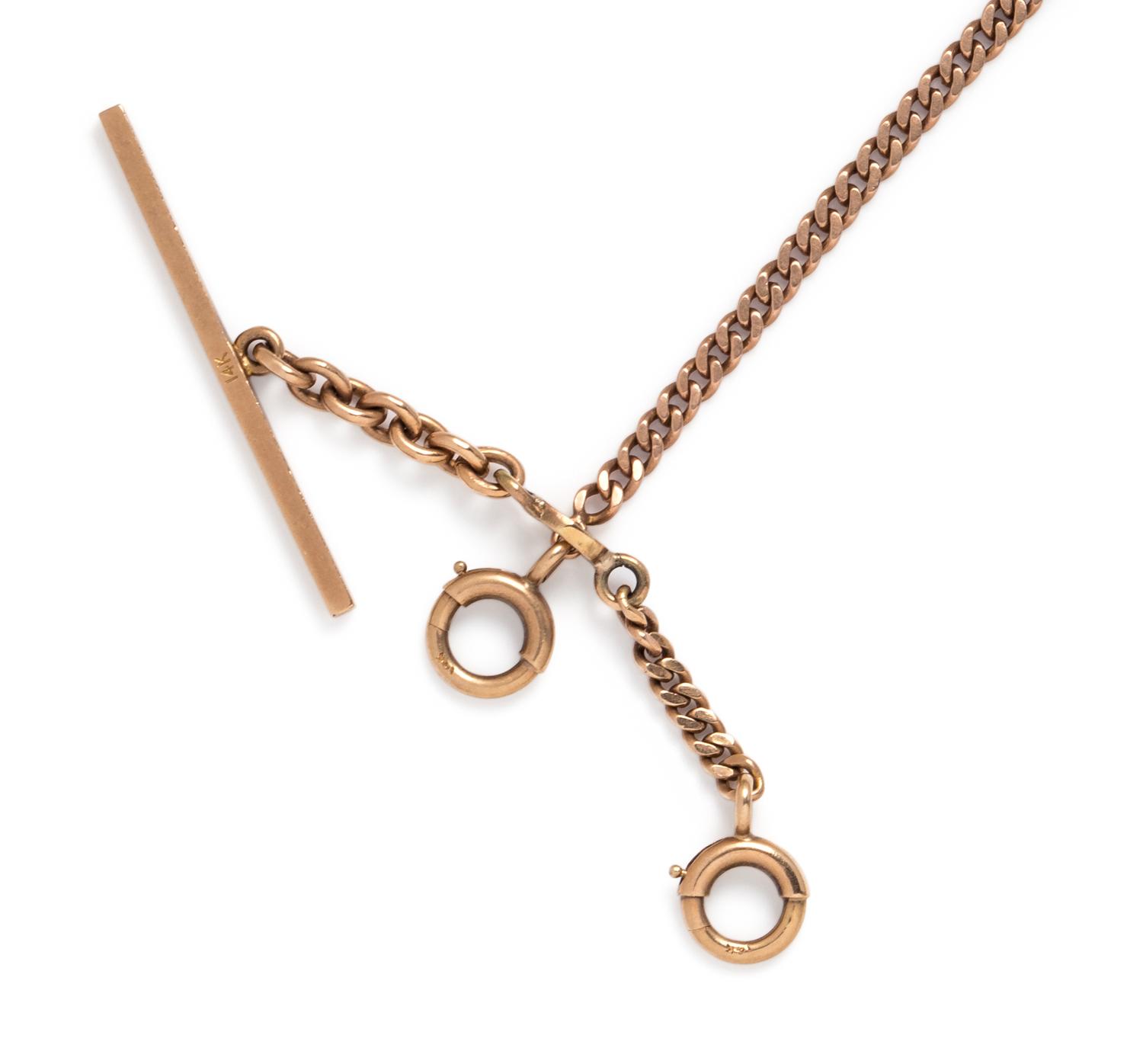 ROSE GOLD FOB CHAIN