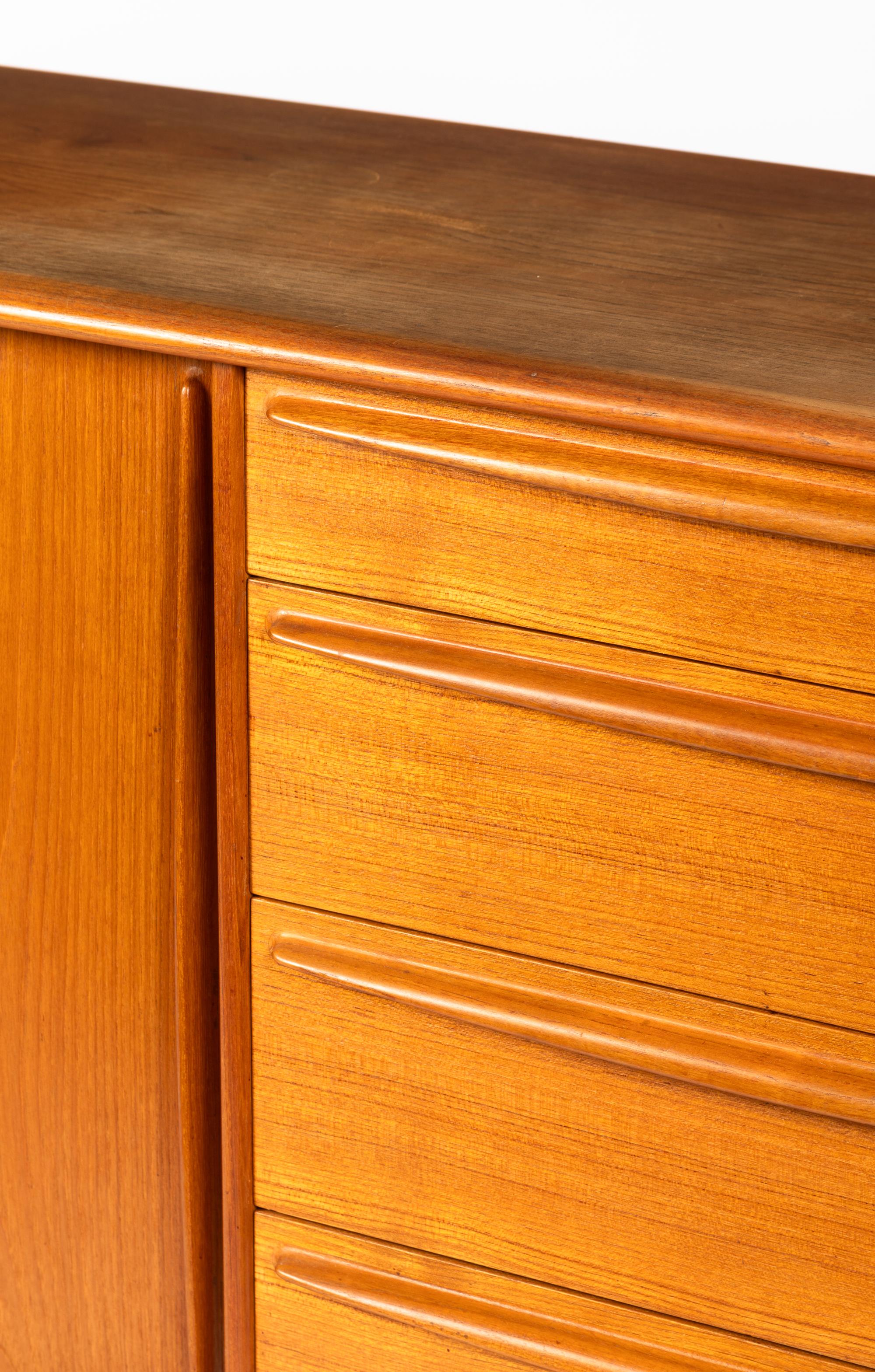 A Svend Madsen for Falster Danish Teak Credenza