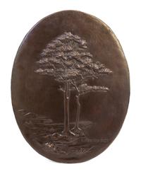 A Copper Relief Plaque Height 27 inches. — HANS JAUCHEN (GERMAN, 1883-1970)