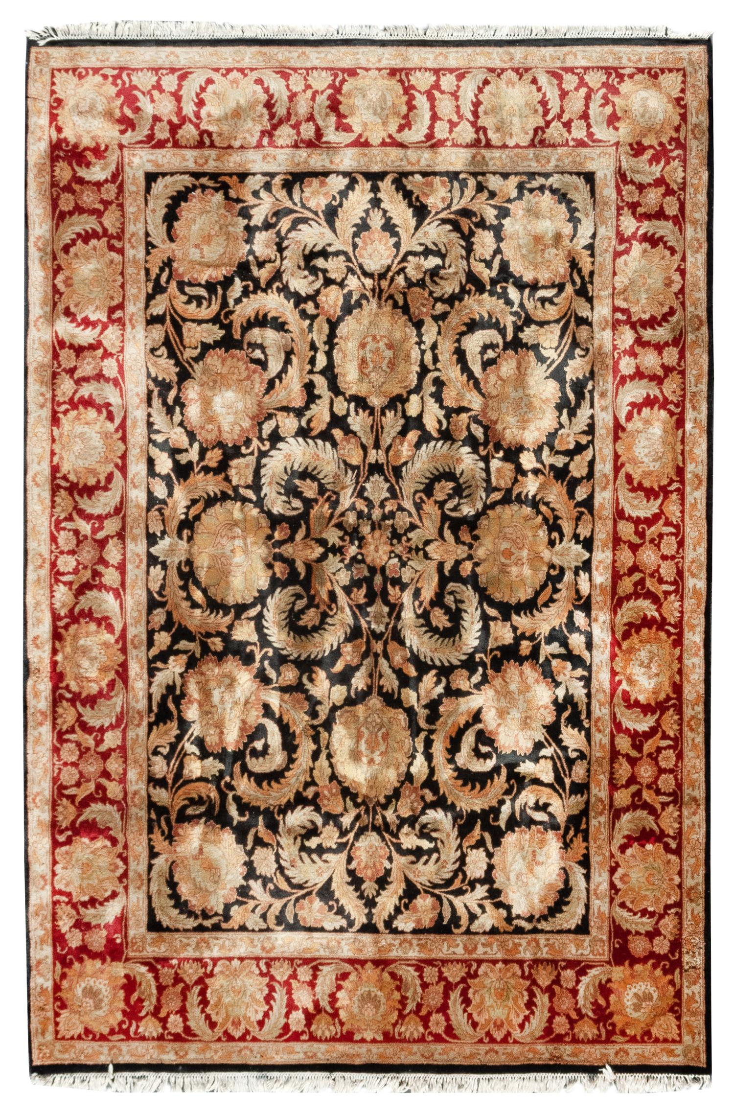 An Indo-Persian Wool Rug 12 feet 4 inches x 8 feet 8 inches. — SECOND HALF 20TH CENTURY