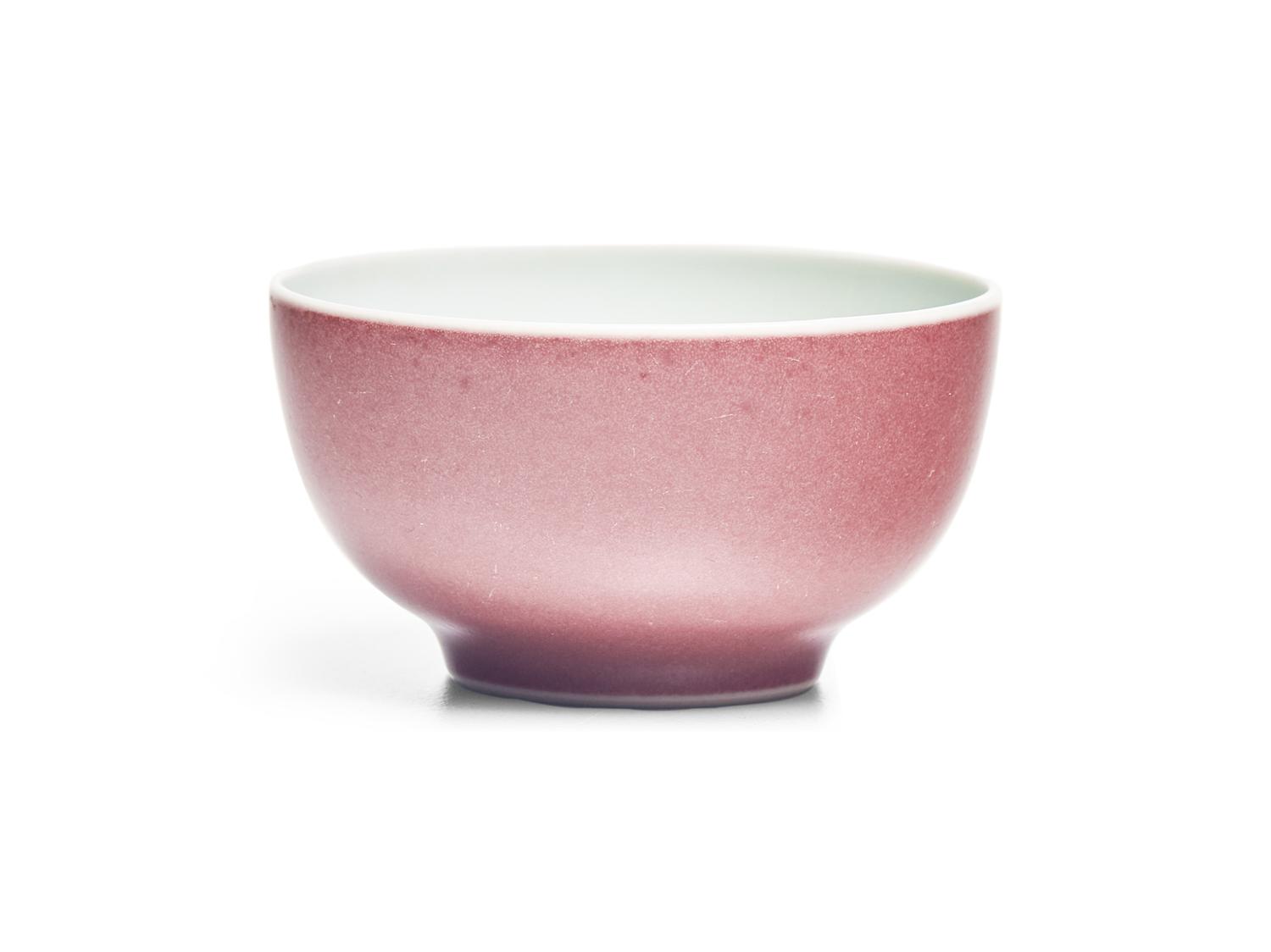 A Chinese Copper Red Glazed Porcelain Cup