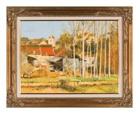 Village aux peupliers