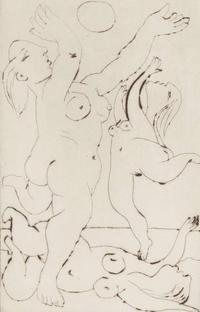 Pablo Picasso (Spanish, 1881-1973) - Baigneuses au Ballon III