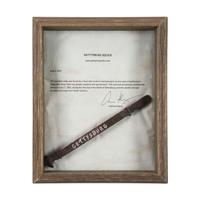 [CIVIL WAR]. Pair of relics including tent stake and 1863 "Union Forever" token.