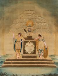 An American Embroidered Panel