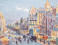 La rue Réaumur à Paris , c. 1896