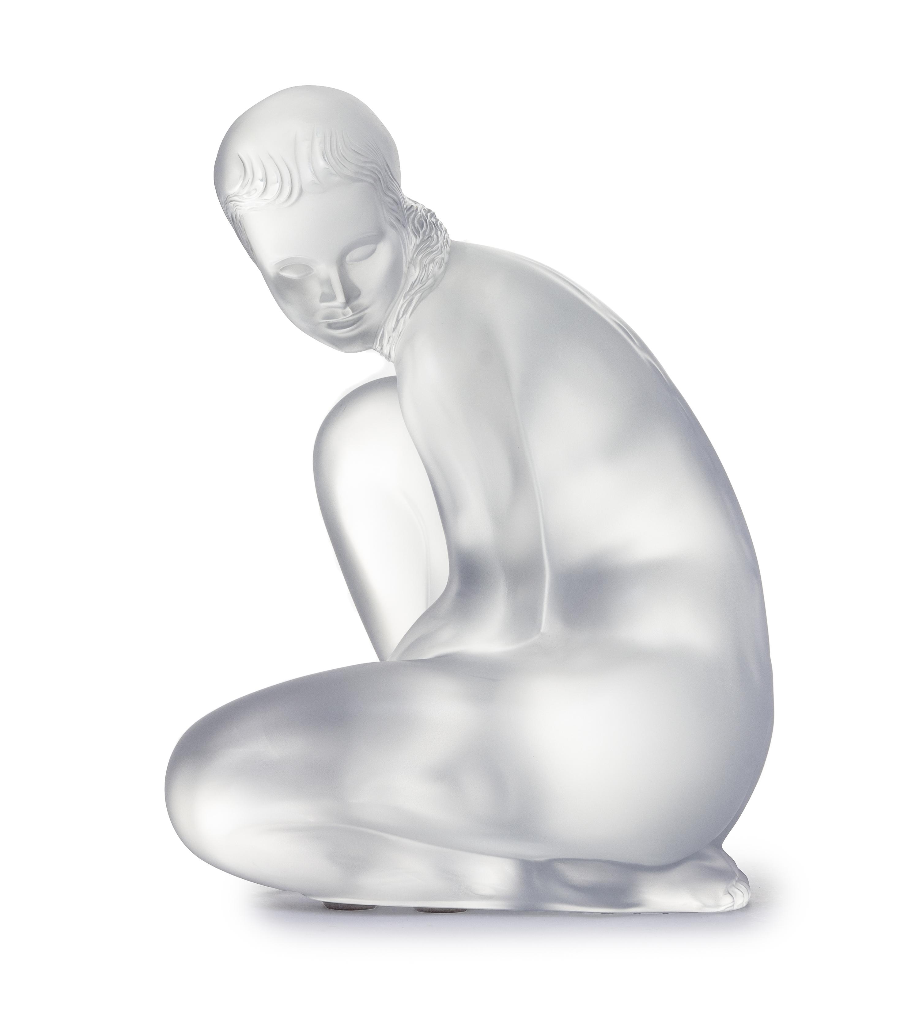Lalique, a limited edition molded and frosted glass Grand Nue Venus figure, numbered 18/99