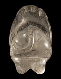 A Western Asiatic Rock Crystal Recumbent Lion