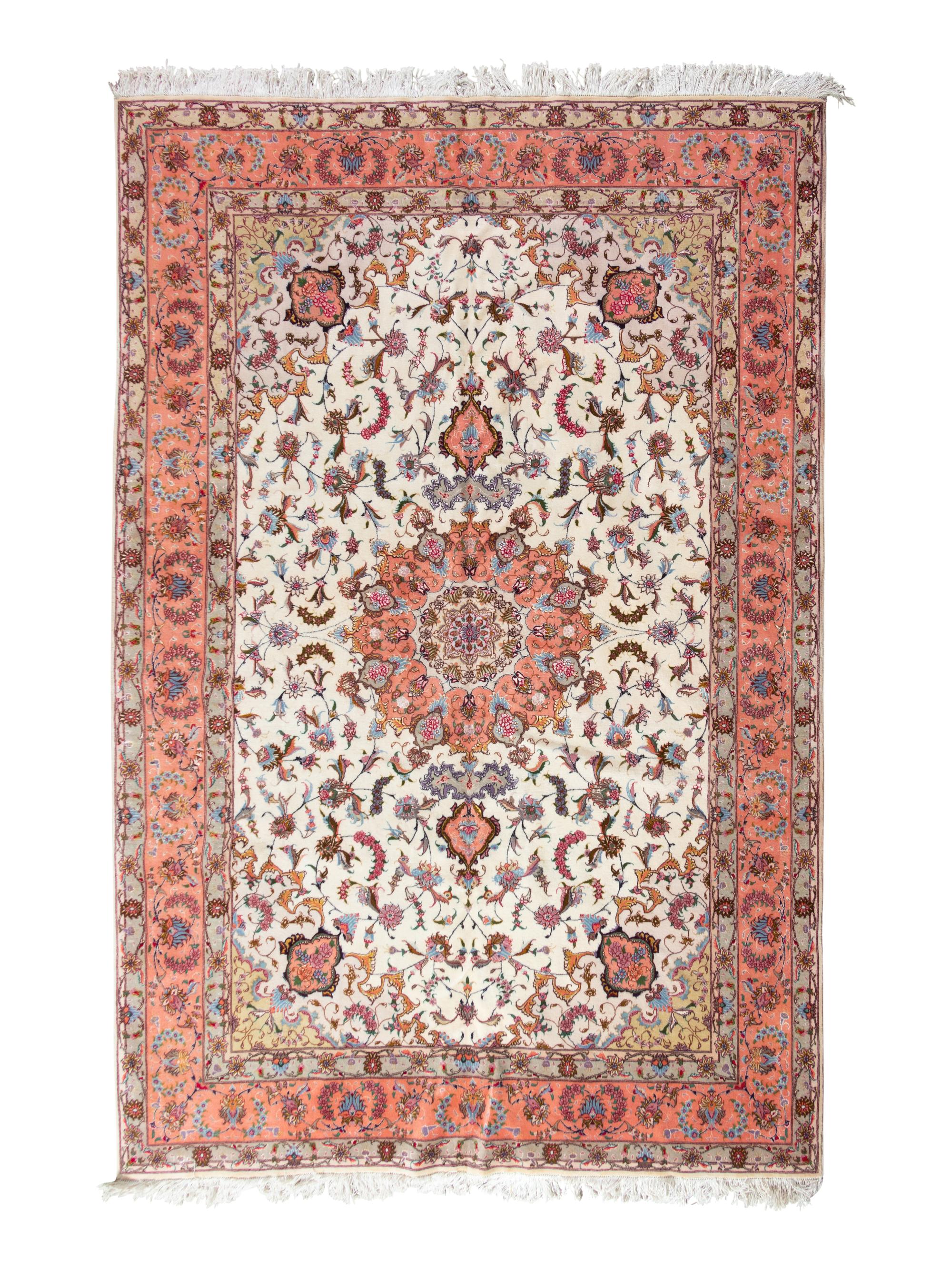 A Tabriz Wool Rug