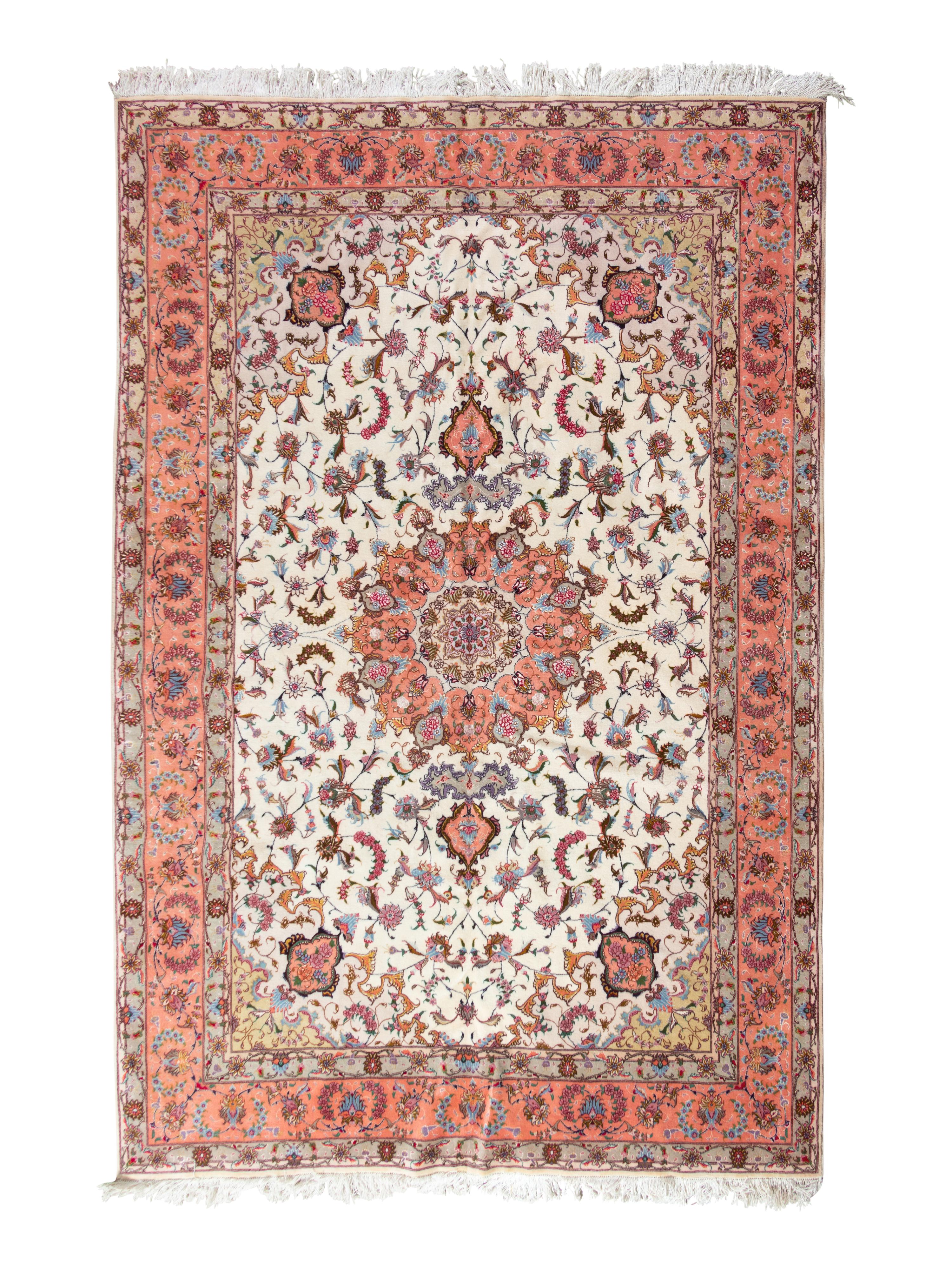 A Tabriz Wool Rug