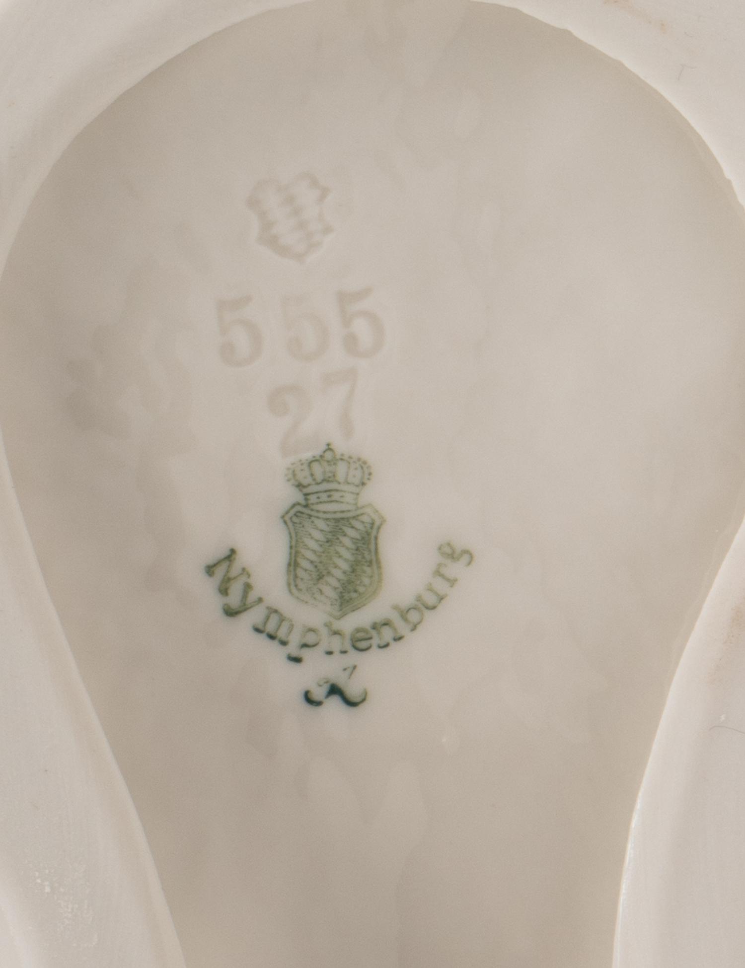 A Group of Twelve Nymphenburg Porcelain Equestrian Groups