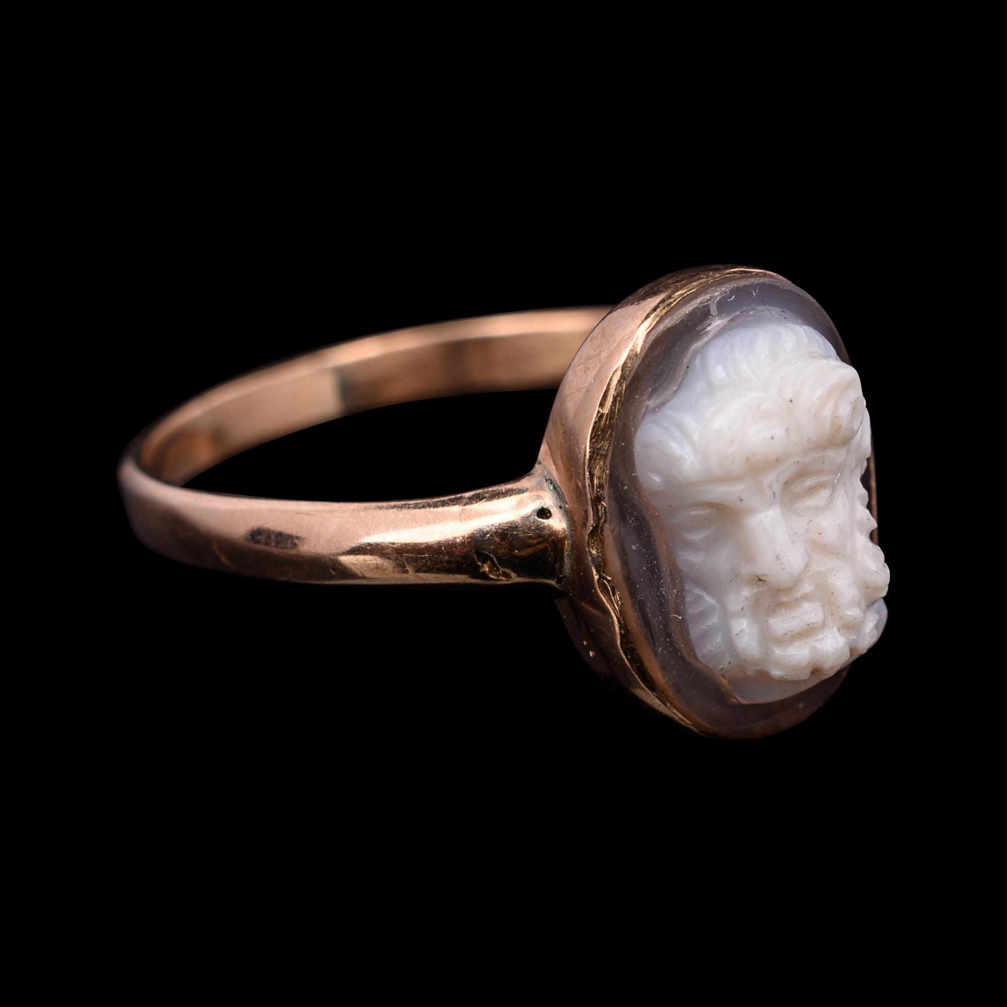 A Roman Sardonyx Cameo with Hercules